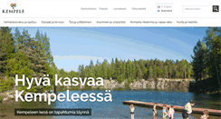 Desktop Screenshot of kempele.fi